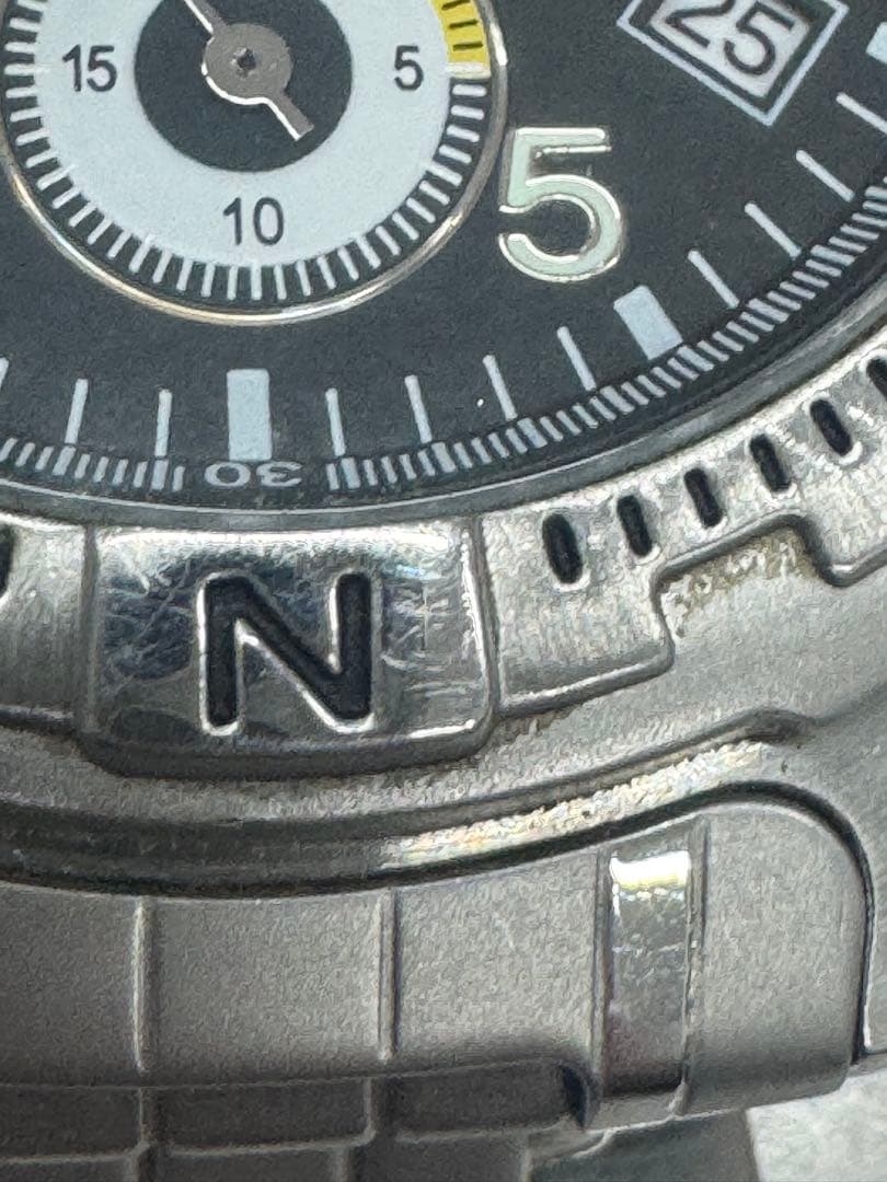 TIMEX クロノグラフ WR50 Quartz Men's Watch — Japanese