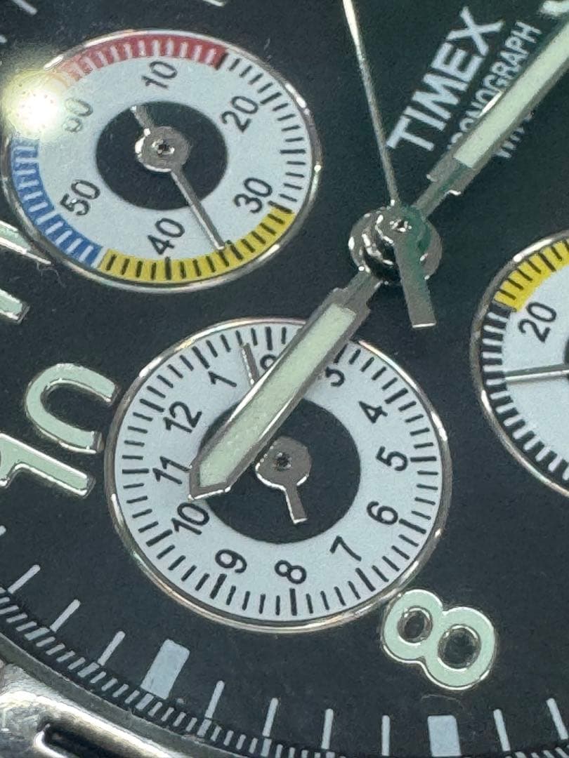 TIMEX クロノグラフ WR50 Quartz Men's Watch — Japanese