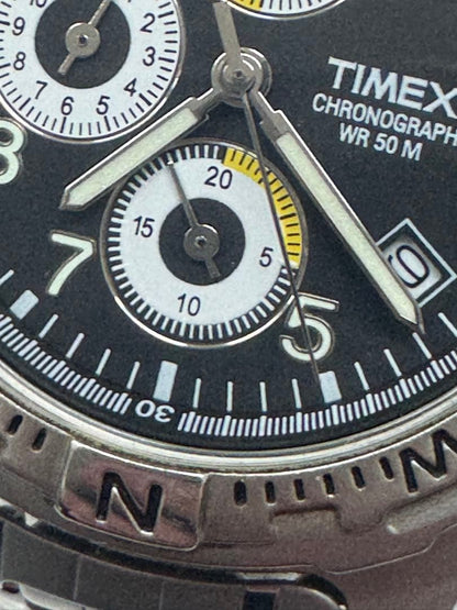 TIMEX クロノグラフ WR50 Quartz Men's Watch — Japanese