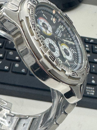 TIMEX クロノグラフ WR50 Quartz Men's Watch — Japanese
