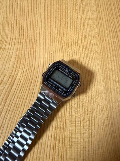 CASIO A168WGG-1A Digital Men's Watch — Japanese