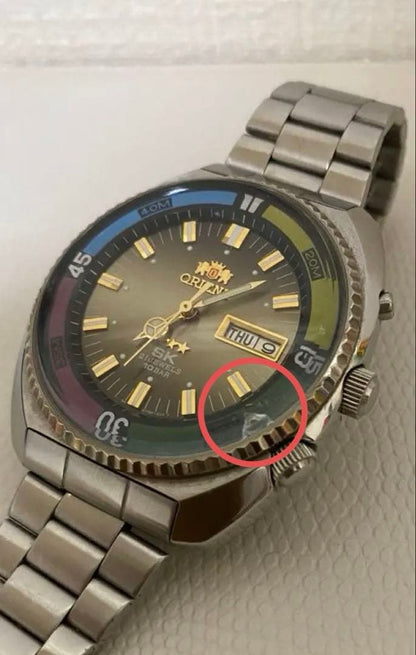 ORIENT SK スリースター 21JEWELS Automatic Men's Watch — Japanese