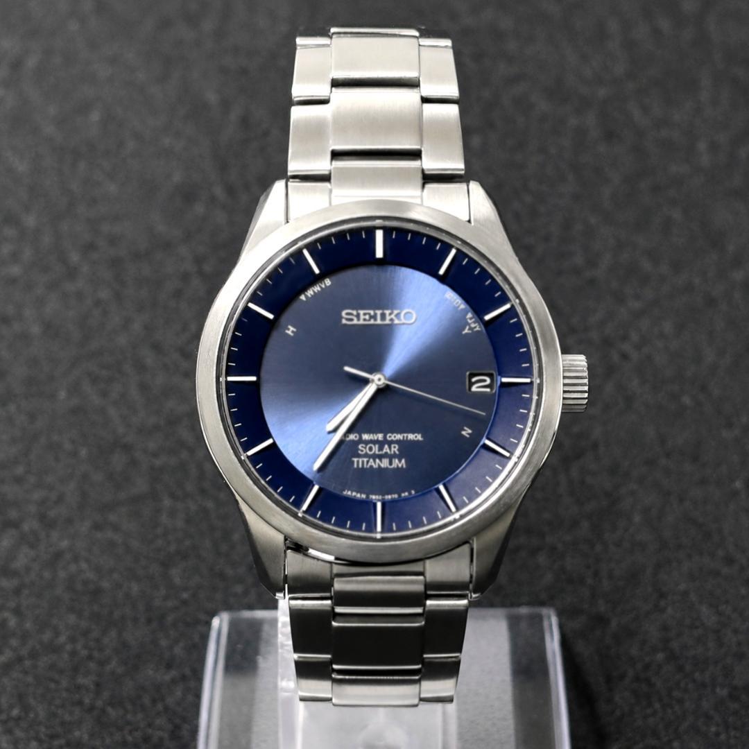 SEIKO SBTM209 Solar Men's Watch — Japanese