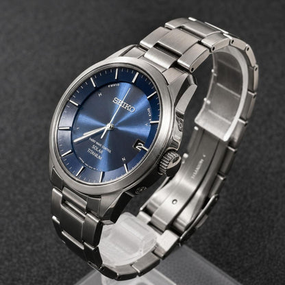 SEIKO SBTM209 Solar Men's Watch — Japanese
