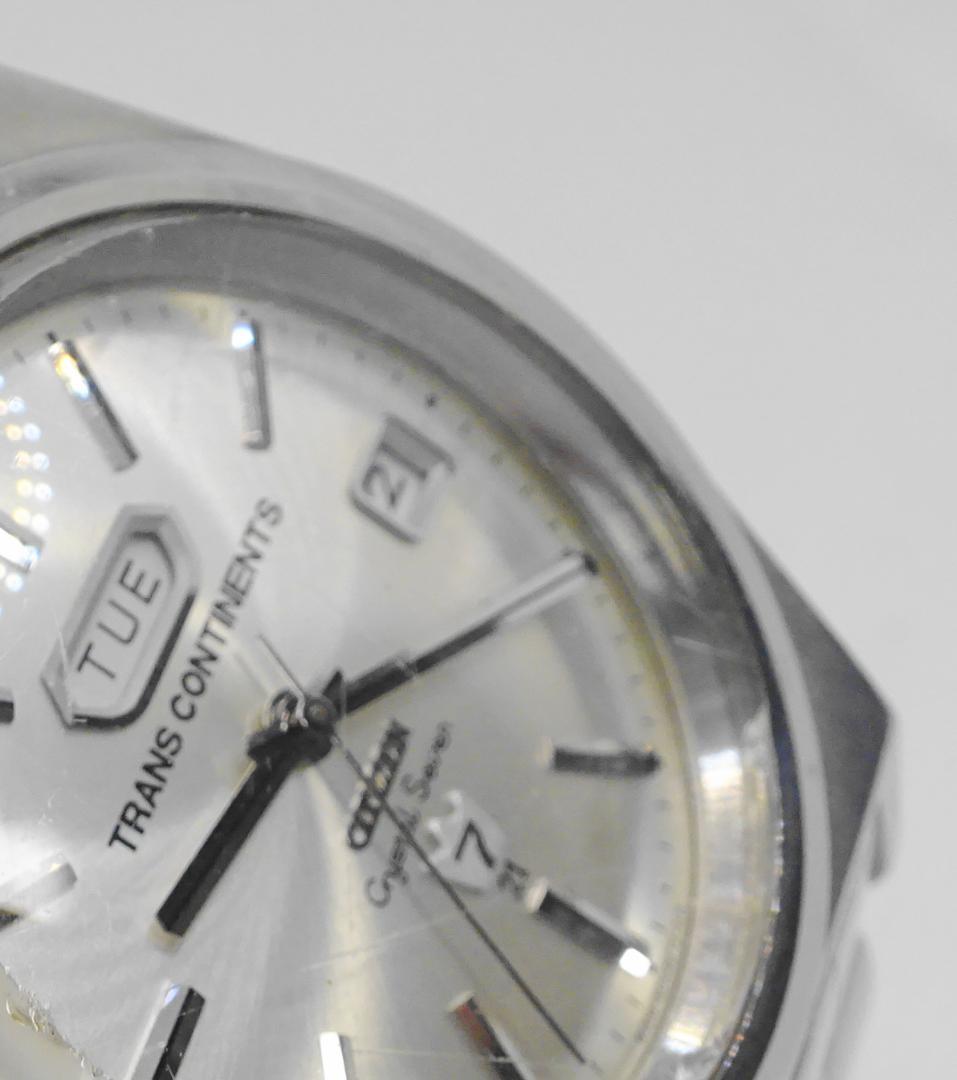 Citizen Transcontinental S255 Automatic Men's Watch — Japanese
