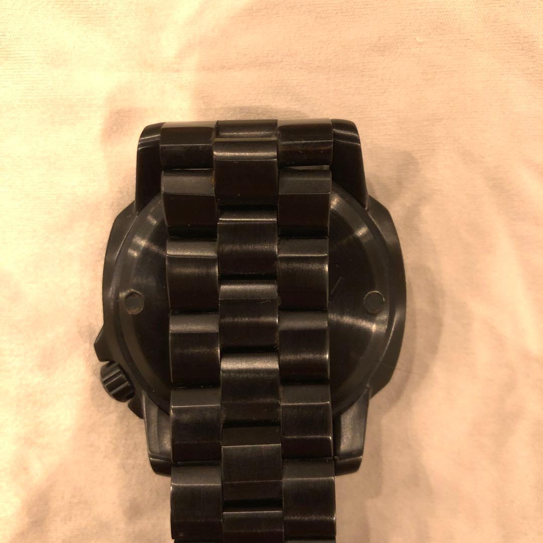 NIXON THERANGER ALL BLACK Men's Watch — Japanese