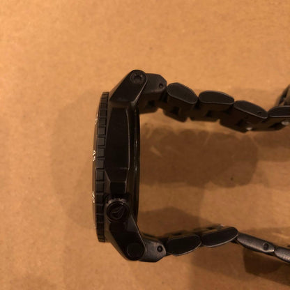 NIXON THERANGER ALL BLACK Men's Watch — Japanese