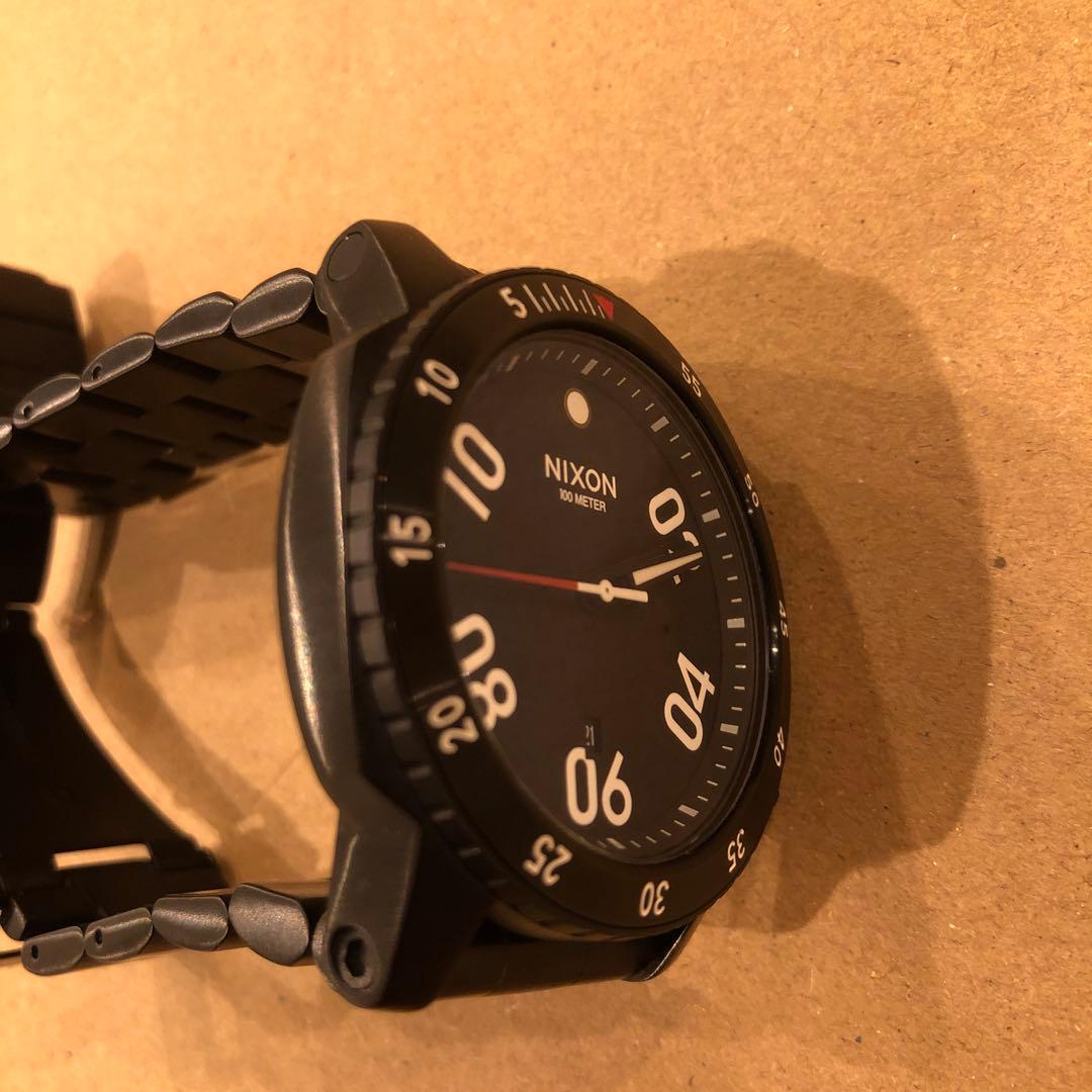 NIXON THERANGER ALL BLACK Men's Watch — Japanese