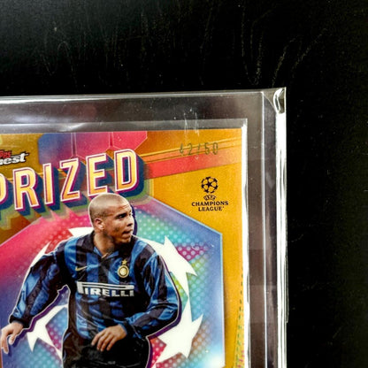 Topps Finest Ronaldo Gold /50 — Japanese