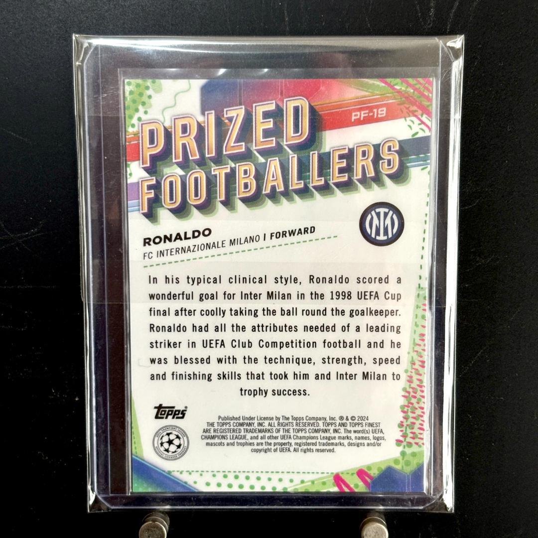 Topps Finest Ronaldo Gold /50 — Japanese