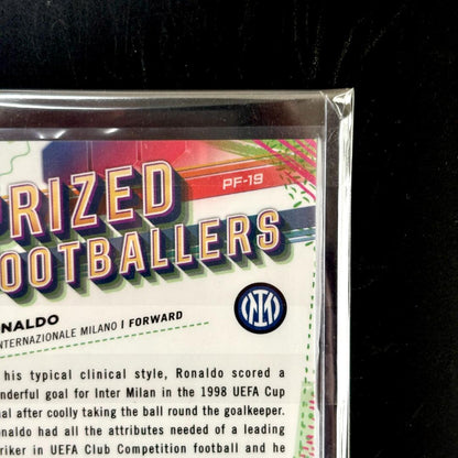 Topps Finest Ronaldo Gold /50 — Japanese