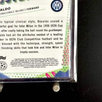 Topps Finest Ronaldo Gold /50 — Japanese