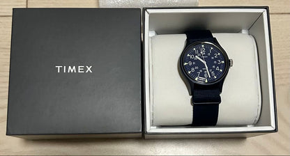 TIMEX オリジナルキャンパー ネイビー Manual Men's Watch — Japanese