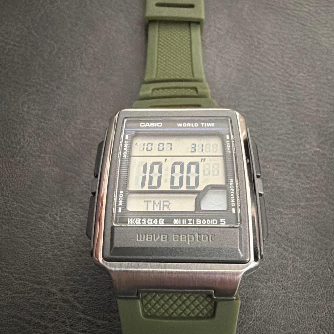 CASIO Wave Ceptor WVA-105H-3AVDF Digital Men's Watch — Japanese