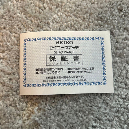 SEIKO SBTM317 Solar Men's Watch — Japanese