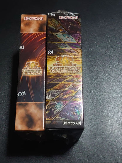 Yu-Gi-Oh Art Collection Limited Pack: Yu-Gi-Oh! Unopened BOX Box — Japanese