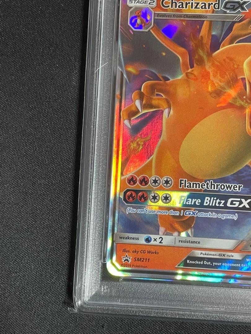 PSA 10 Pokemon Charizard GX — Japanese