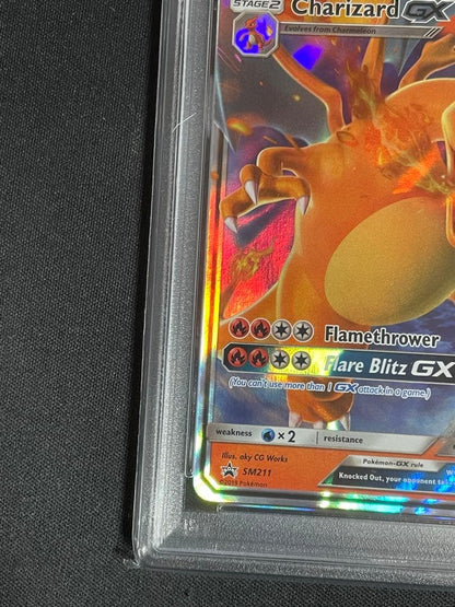 PSA 10 Pokemon Charizard GX — Japanese