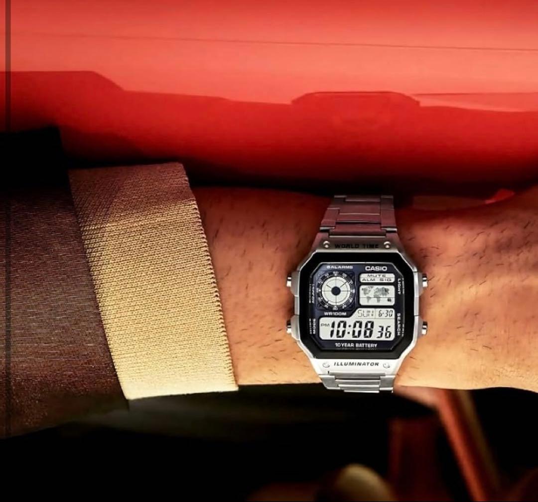 CASIO V157-0BX0 Digital Men's Watch — Japanese