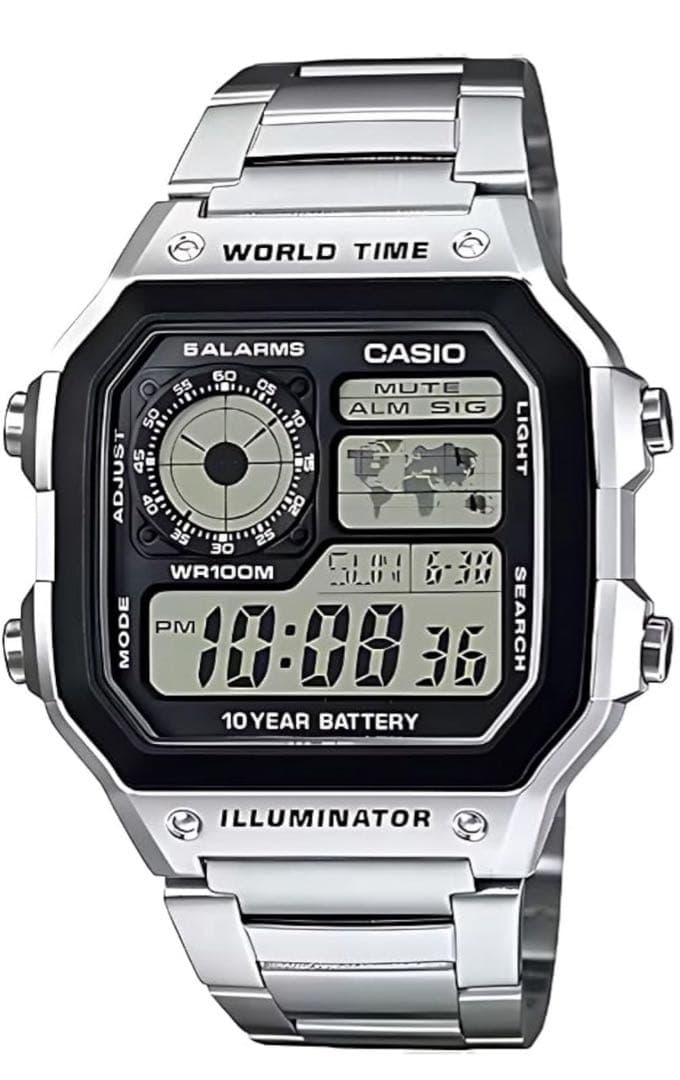 CASIO V157-0BX0 Digital Men's Watch — Japanese