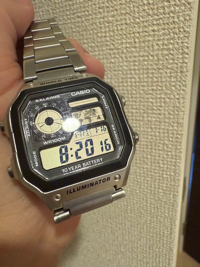 CASIO V157-0BX0 Digital Men's Watch — Japanese