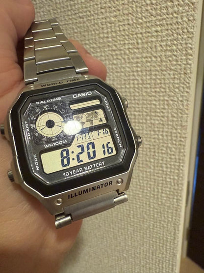CASIO V157-0BX0 Digital Men's Watch — Japanese