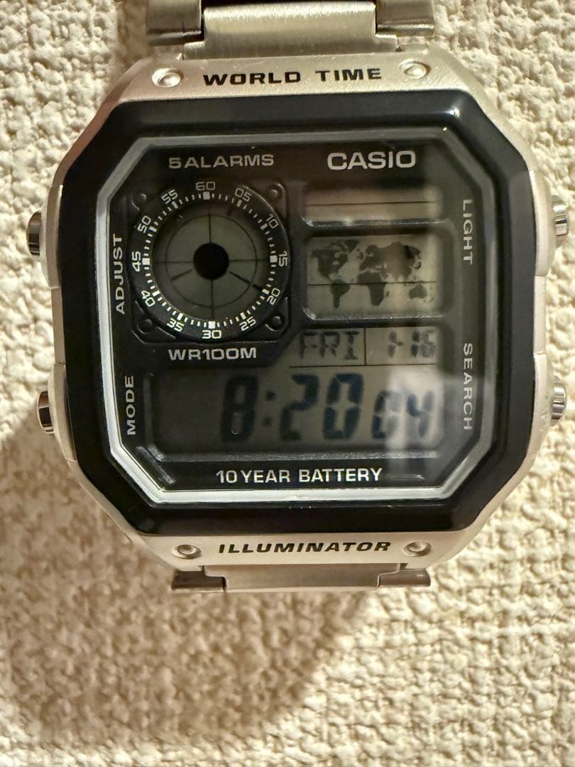 CASIO V157-0BX0 Digital Men's Watch — Japanese