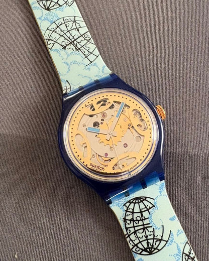 swatch Mappamondo 93年 Automatic Men's — Japanese