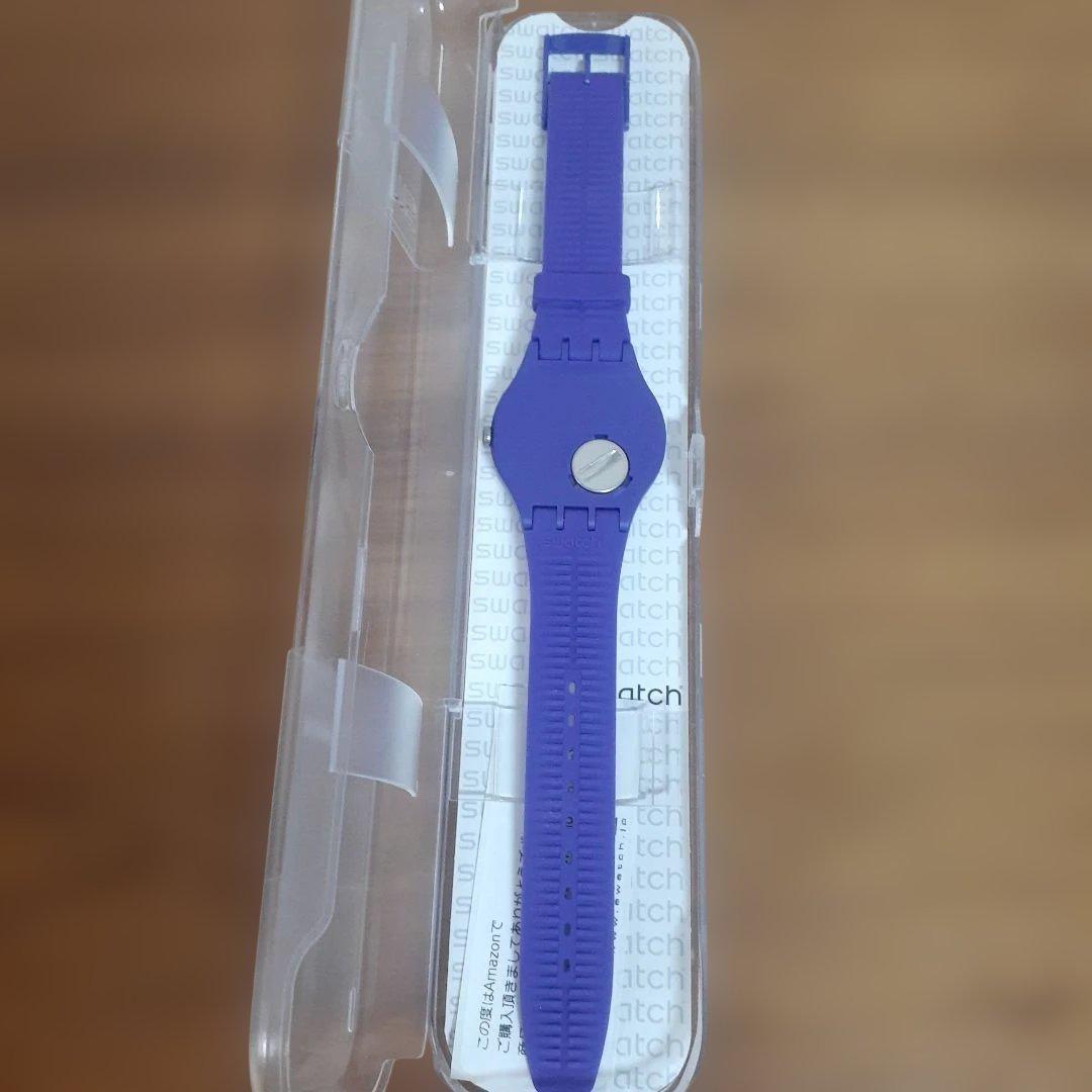 swatch XX-RATED VIOLET SUOV401 Quartz Men's — Japanese
