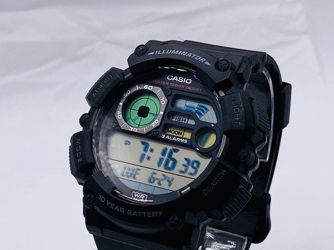 CASIO WS-1500H Digital Men's Watch — Japanese