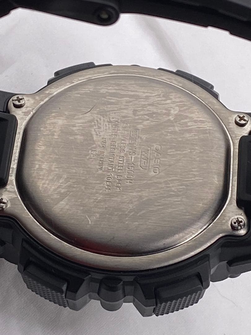 CASIO WS-1500H Digital Men's Watch — Japanese