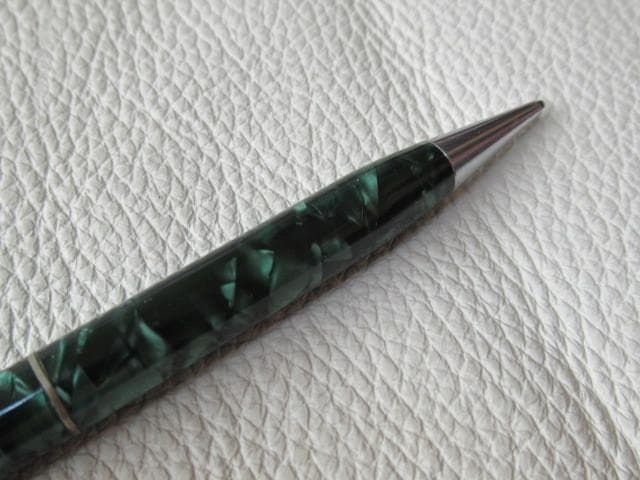 Waterman IDEAL Marble Pencil in beautiful vintage condition showing IDEAL marks and marble finish