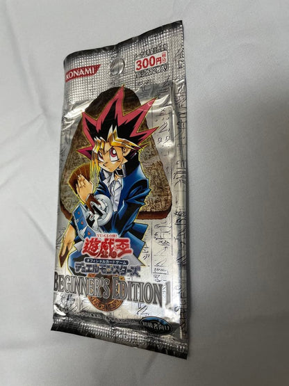 Yu-Gi-Oh Yu-Gi-Oh! BEGINNER'S EDITION 1 Unopened Pack — Japanese