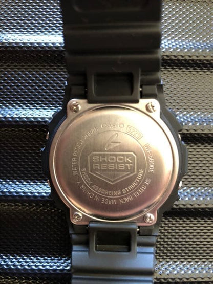 CASIO DW-5600E-1 Quartz Men's Watch — Japanese