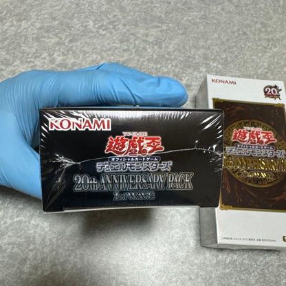 Yu-Gi-Oh Yu-Gi-Oh! 20th Anniversary Pack 1st & 2nd Wave Box — Japanese
