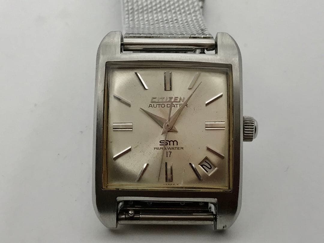 Citizen SM オートデーター Pараウォーター Automatic Men's Watch — Japanese
