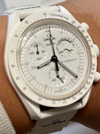 swatch Snoopy × OMEGA × Swatch Quartz Men's — Japanese