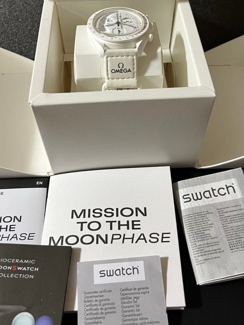swatch Snoopy × OMEGA × Swatch Quartz Men's — Japanese