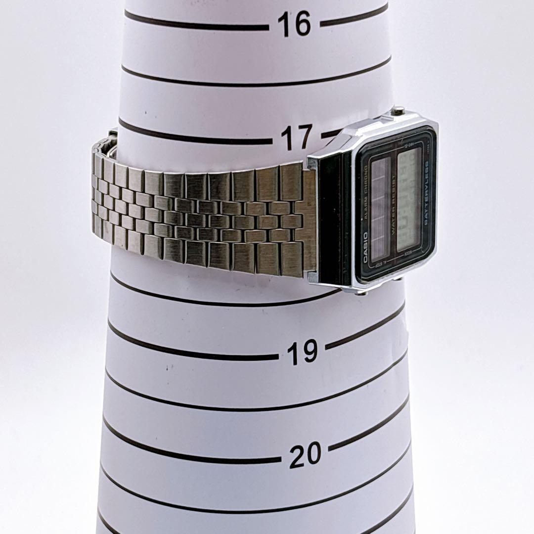 CASIO AL-180 Solar Men's Watch — Japanese