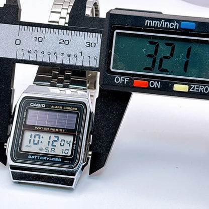 CASIO AL-180 Solar Men's Watch — Japanese