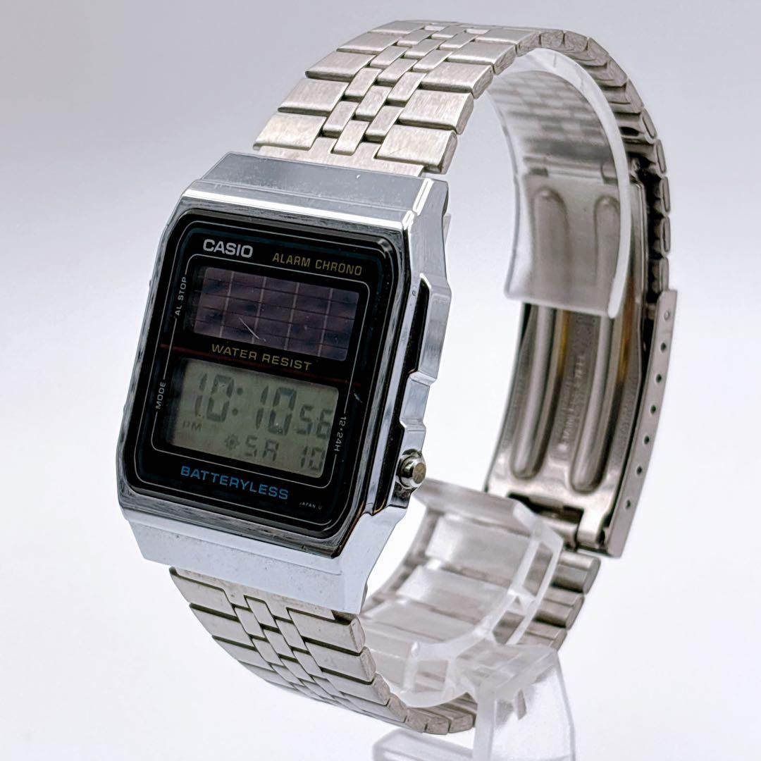 CASIO AL-180 Solar Men's Watch — Japanese