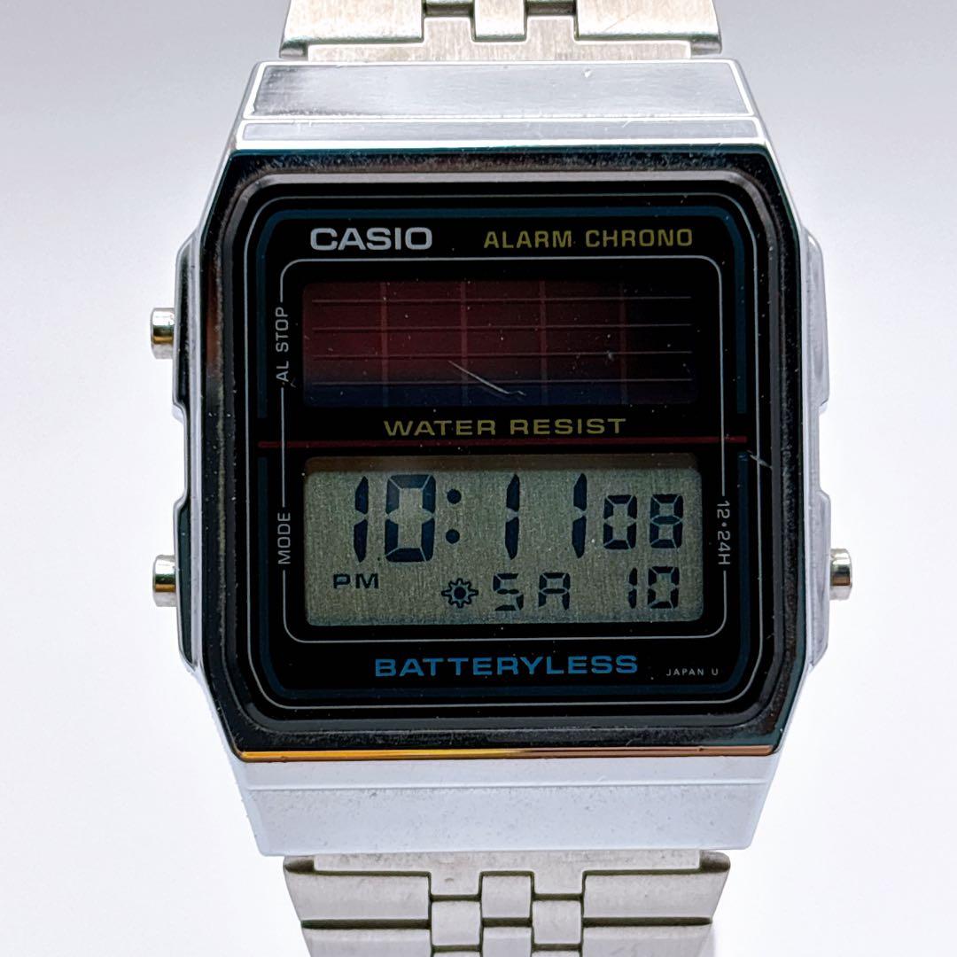 CASIO AL-180 Solar Men's Watch — Japanese