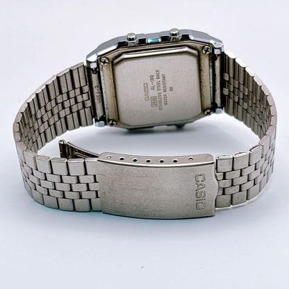CASIO AL-180 Solar Men's Watch — Japanese