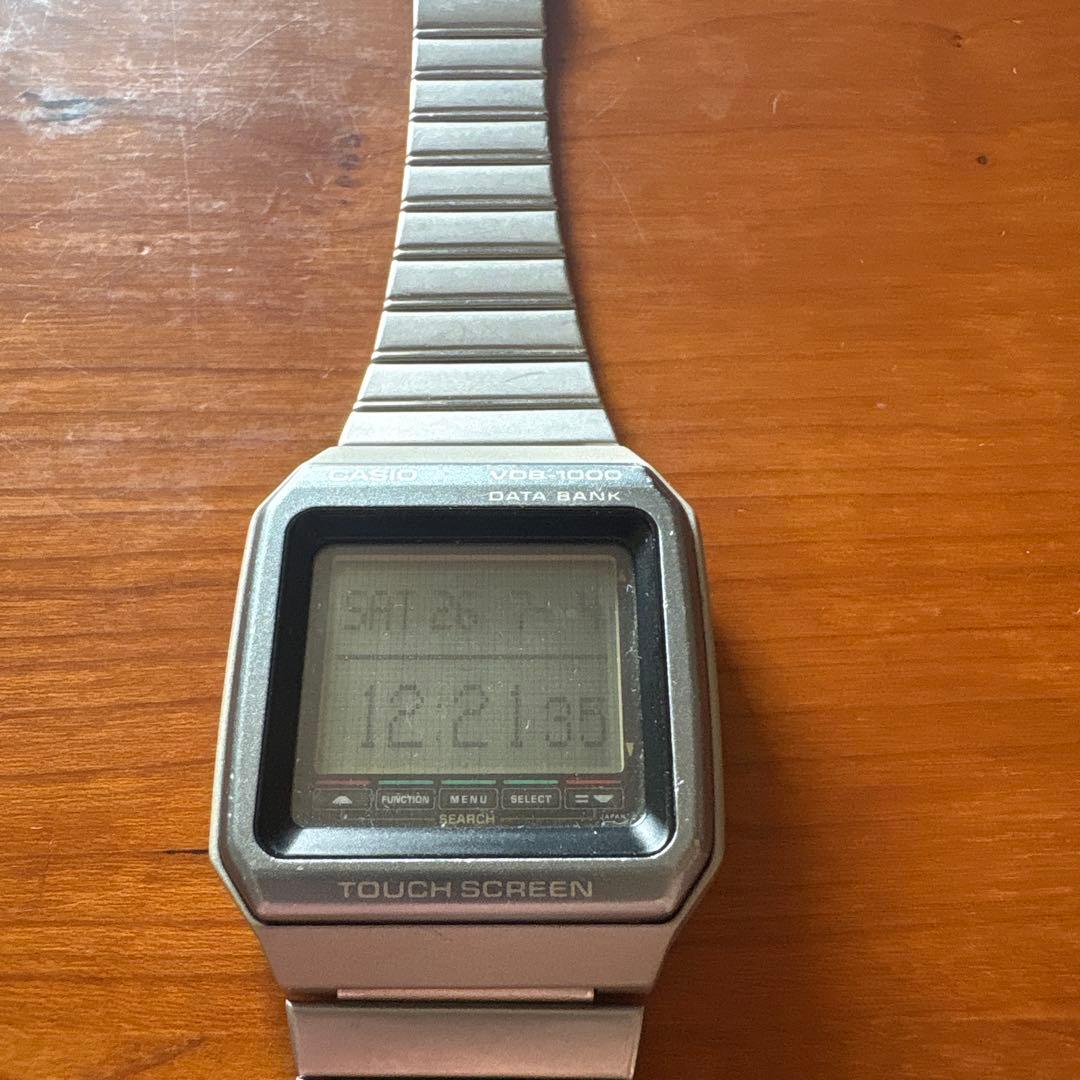 CASIO VDB-1000 Digital Men's Watch — Japanese