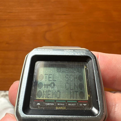 CASIO VDB-1000 Digital Men's Watch — Japanese