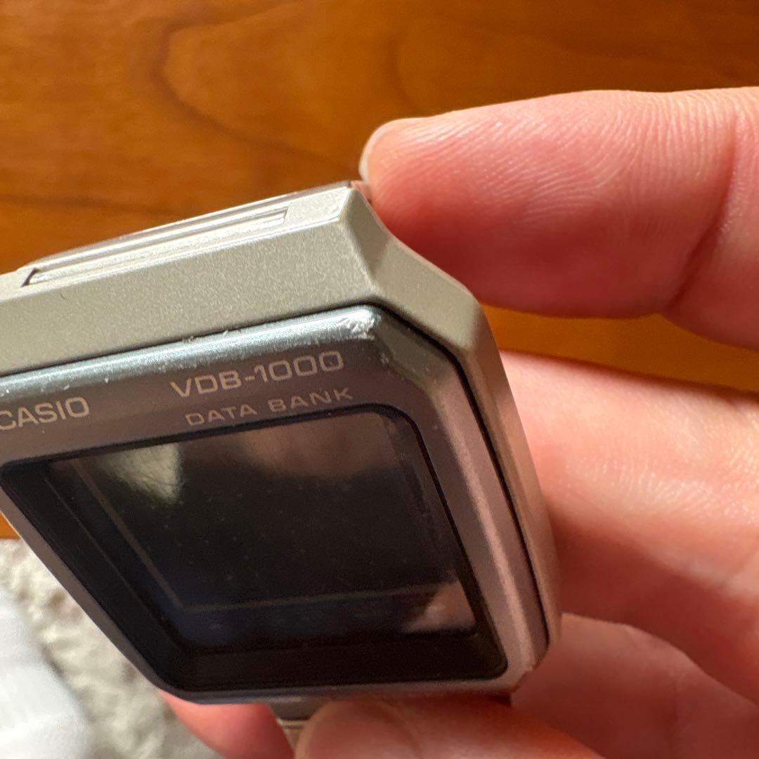CASIO VDB-1000 Digital Men's Watch — Japanese