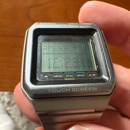 CASIO VDB-1000 Digital Men's Watch — Japanese