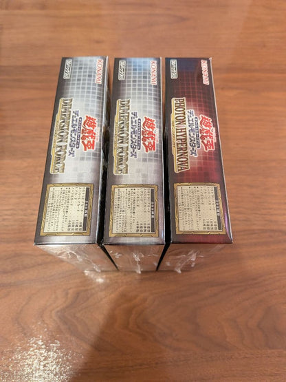 Yu-Gi-Oh Dimension Force Photon Hyper Nova Box — Japanese