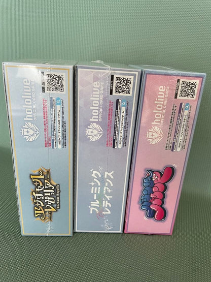 Weiss Schwarz hololive production Hololive Official Card Game Shrink-wrapped 3BOX Box — Japanese