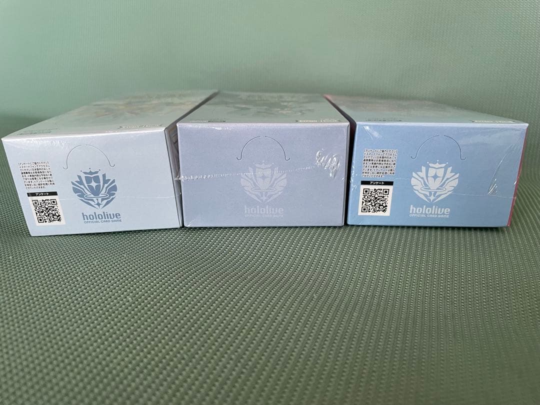 Weiss Schwarz hololive production Hololive Official Card Game Shrink-wrapped 3BOX Box — Japanese